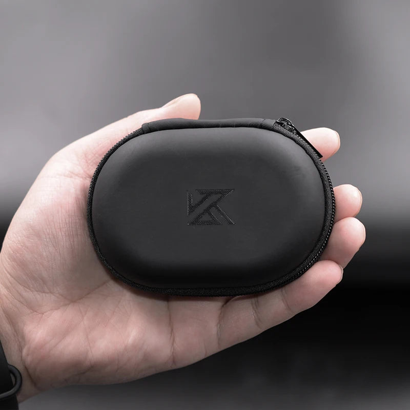 KZ Earphone Accessories Earphone Hard Case Bag Portable Storage Case Bag Box Ear With Logo ZST ZS10 PRO X EDX Pro AS24 DQS ZNA
