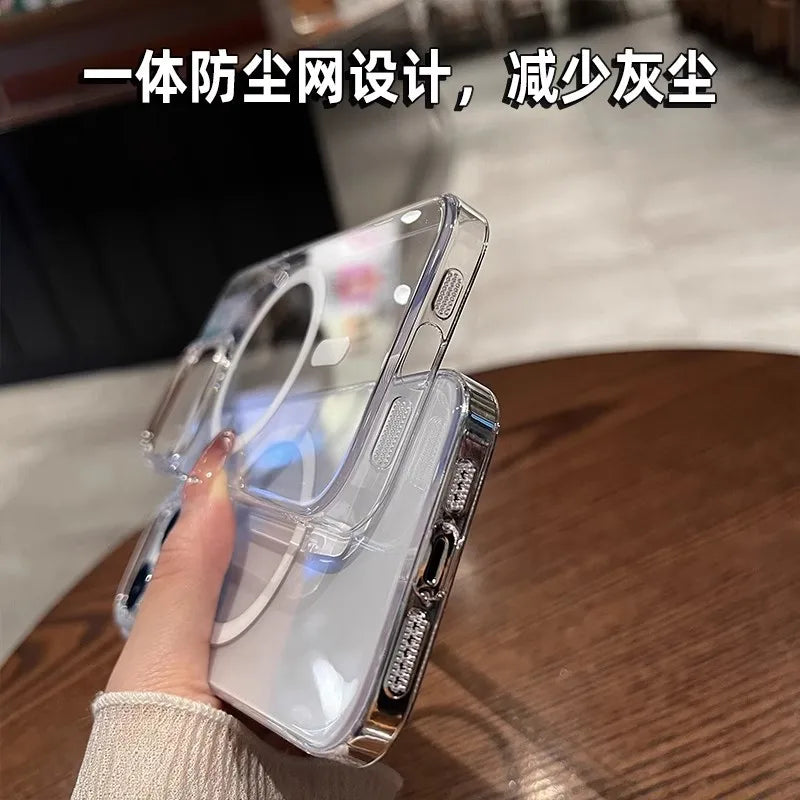 Transparent Magnetic Phone Case