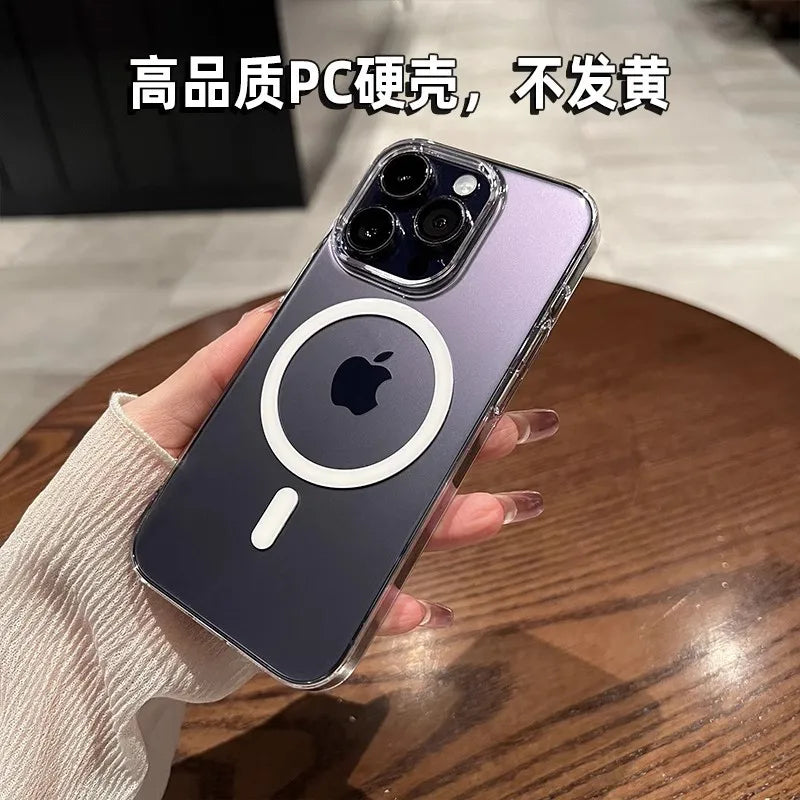 Transparent Magnetic Phone Case
