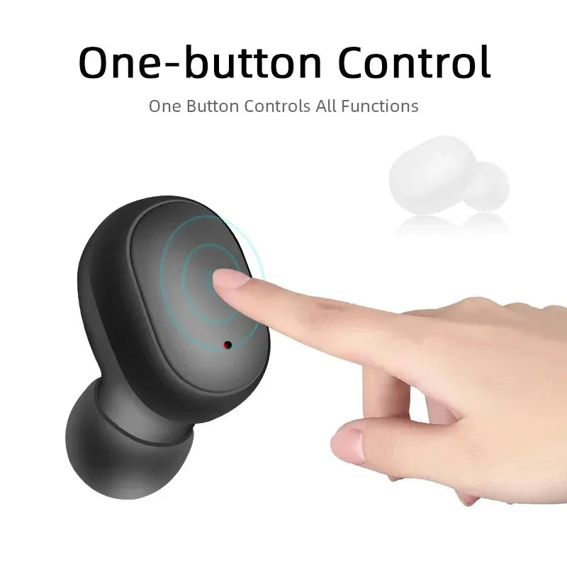 E6S TWS Earbuds - Bluetooth 5.0 w/LED Display & ENC Call Noise Cancelling, Wireless Stereo Headset for iPhone/Android