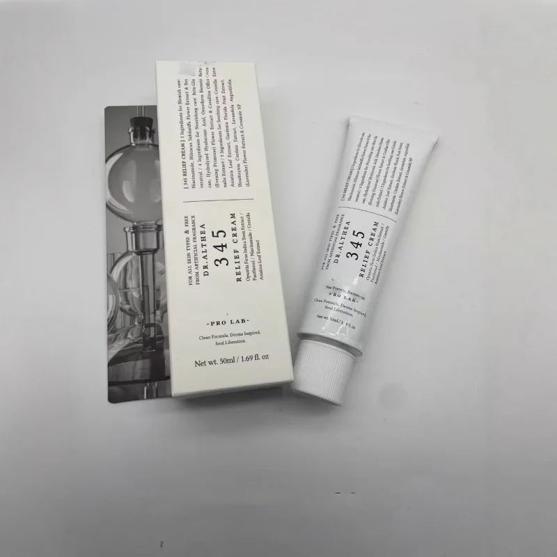 Korean Skin Care -  Intensive Repair 345 Relief Cream, VC Boosting Serum, 345 Whitening Cream, Relief Essence, Cleansing Balm